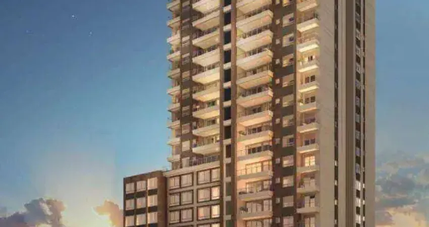 Apartamento 2 Dormitórios (107,70m³), 1 Suíte, 2 Vagas, Terraço. Próximo da estação Ana Rosa