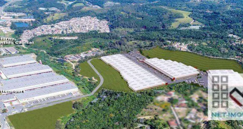 GALPÃO LOGÍSTICO (3.301,88m²), 6 BANHEIROS, 8 VAGAS. AO LADO DA RODOVIA RÉGIS BITTENCOURT E DO RODOANEL