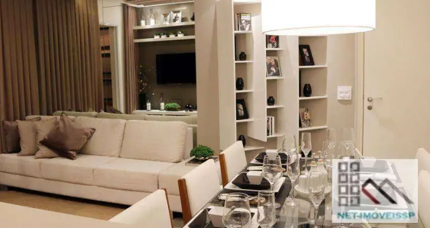 APARTAMENTO 2 DORMITÓRIOS (72m²), 1 SUITE, TERRAÇO, 2 VAGAS. A 700 METROS DA ESTAÇÃO DA SAÚDE