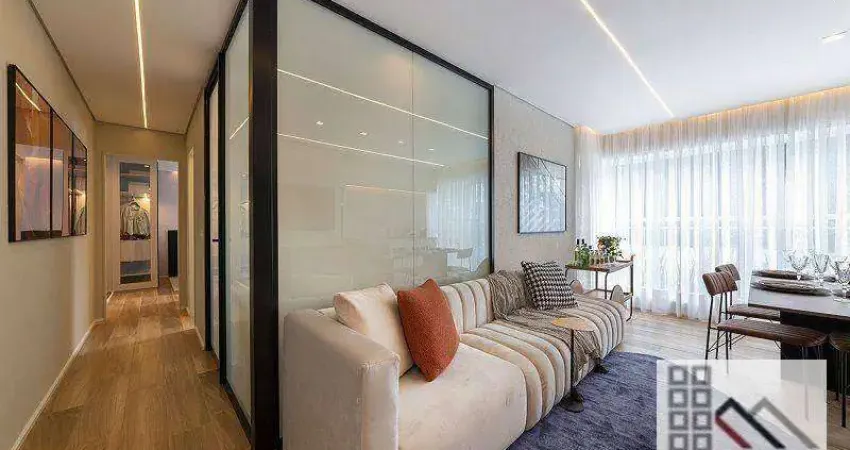 APARTAMENTO 2 DORMITÓRIOS (60m²), 1 SUÍTE, TERRAÇO, 1 VAGA. MORE A 350 METROS DA AVENIDA PAULISTA