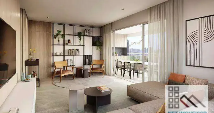 APARTAMENTO 4 DORMITÓRIOS (150,72m²), 3 SUÍTES, TERRAÇO, 3 VAGAS. A 5 MINUTOS DO PARQUE DA ACLIMAÇÃO