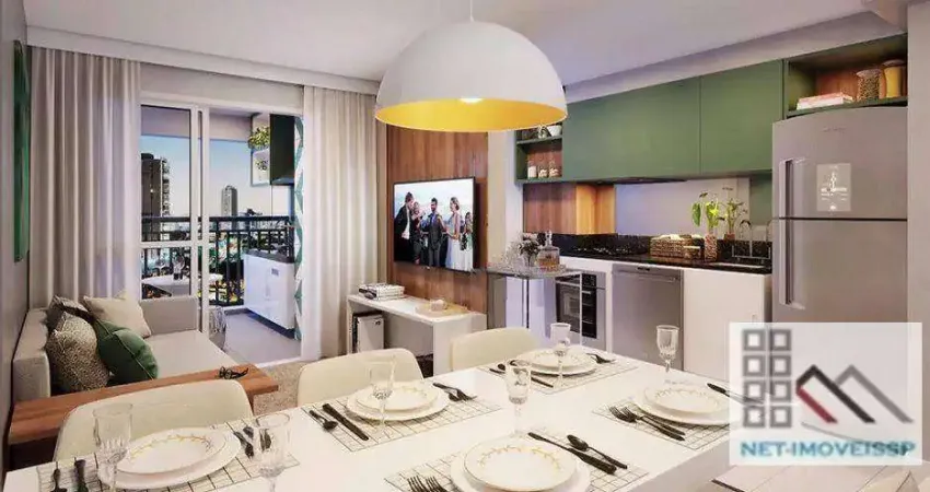 Apartamento 2 Dormitórios (60,14m²), 1 Suíte, Terraço, Decorado, 1 Vaga. Próximo da estação Sumaré do metrô