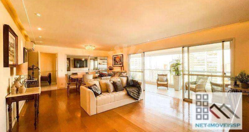 APARTAMENTO 3 DORMITÓRIOS (235m²), 3 SUÍTES, VARANDA, 3 VAGAS. NO CENTRO DE ALPHAVILLE