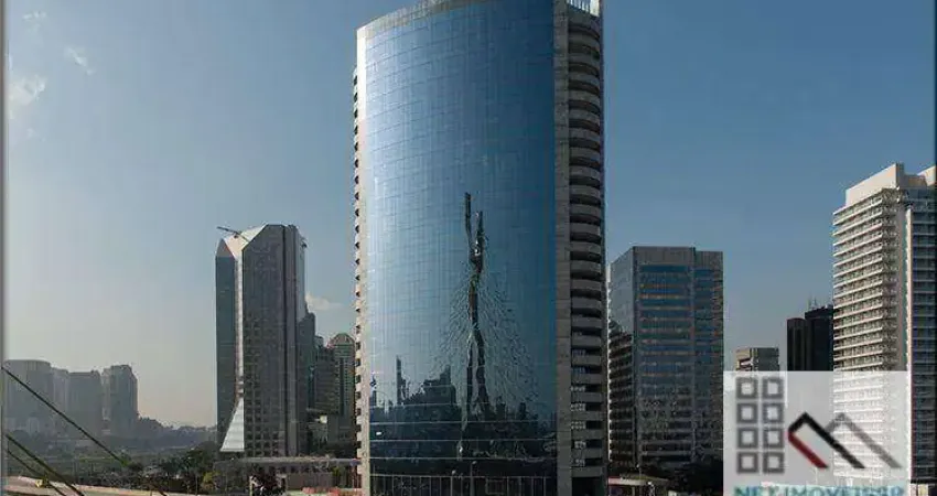 CONJUNTO COMERCIAL (734m²), 6 BANHEIROS, 18 VAGAS.  AO LADO DO WORLD TRADE CENTER DE SÃO PAULO