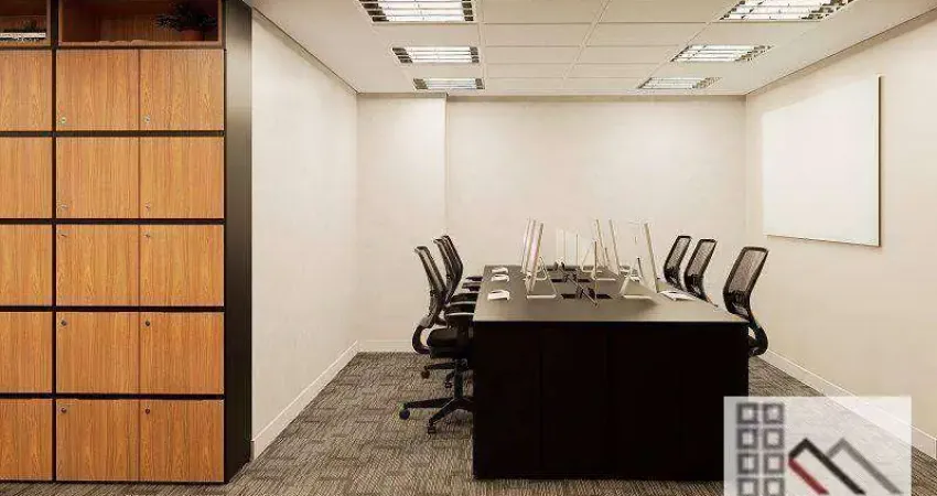 CONJUNTO COMERCIAL (219m²), 4 BANHEIROS, MOBILIADO, 3 VAGAS. SOB MEDIDA NO CONCEITO PLUG&amp;PLAY