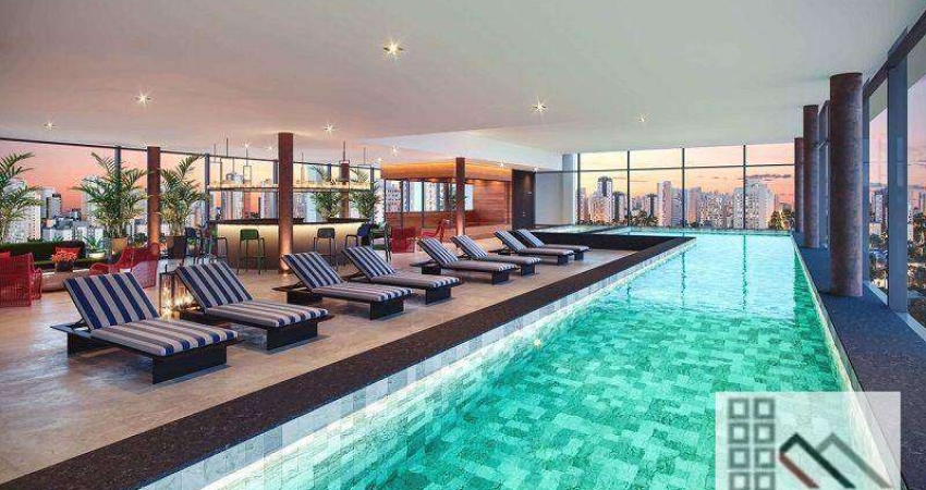 APARTAMENTO DUPLEX 1 DORMITÓRIO (74m²), 1 SUÍTE, TERRAÇO, 1 VAGA. AO LADO DA ESTAÇÃO EUCALIPTOS E SHOPPING IBIRAPUERA