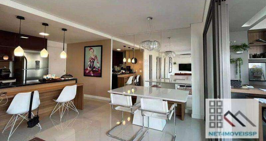 APARTAMENTO 1 DORMITÓRIO (81m²), 1 SUÍTE, VARANDA, 1 VAGA. A 200 METROS DA ESTAÇÃO CAMPO BELO