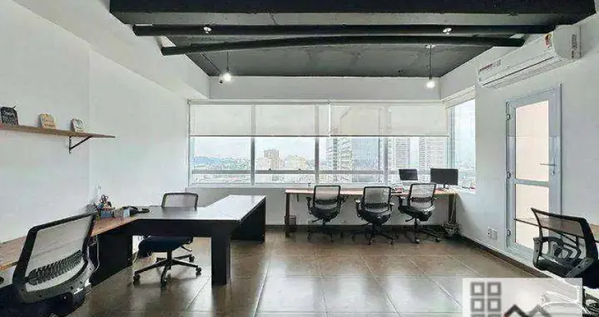 CONJUNTO COMERCIAL (63m²), 1 BANHEIRO, MOBILIADO, 2 VAGAS. NO CENTRO DE ALPHAVILLE