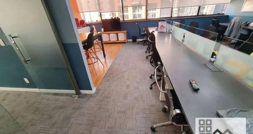 LAJE COMERCIAL (300m²), 6 BANHEIROS, 7 VAGAS, TOTALMENTE MOBILIADO