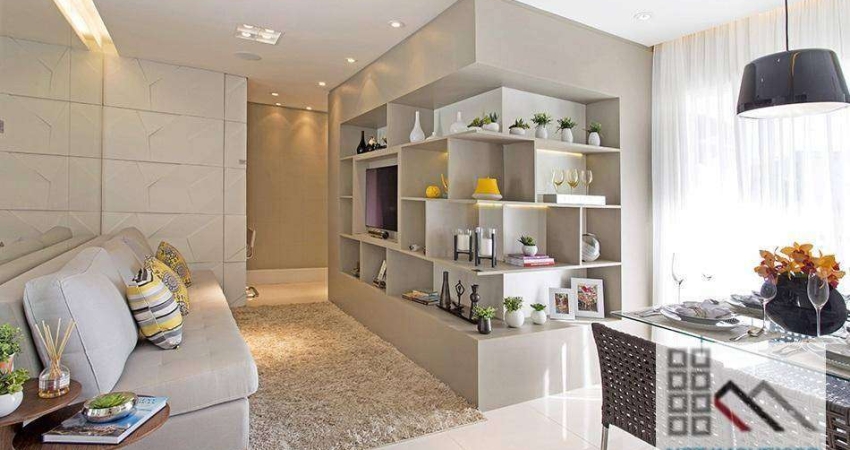 APARTAMENTO 2 DORMITÓRIOS (50,83m²), 1 VAGA. TERRAÇO. PRÓXIMO AO SHOPPING ARICANDUVA