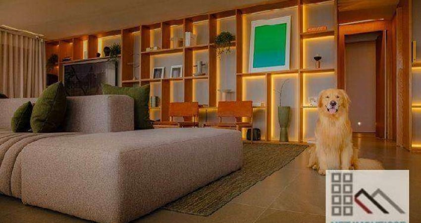 APARTAMENTO 4 DORMITÓRIOS (211m²), 4 SUÍTES, 3 VAGAS, VARANDA. PRÓXIMO DO SHOPPING IBIRAPUERA