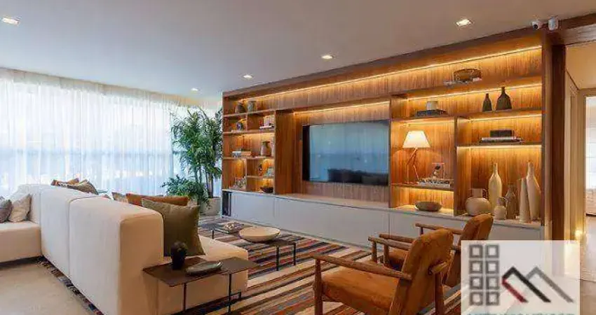 APARTAMENTO 4 DORMITÓRIOS (168m²), 3 SUÍTES, TERRAÇO, 2 VAGAS. PRÓXIMO DA ESTAÇÃO BROOKLIN DO METRÔ