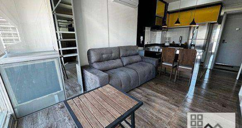 STUDIO 1 DORMITÓRIO (33m²), 1 BANHEIRO, 1 VAGA, TERRAÇO, MOBILIADO E DECORADO. AO LADO DO SHOPPING MORUMBI