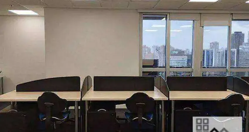 CONJUNTO COMERCIAL (115m²), 2 BANHEIROS, MOBILIADO, TERRAÇO, 2 VAGAS. AO LADO DO SHOPPING MORUMBI