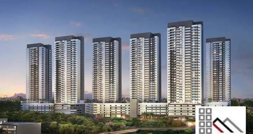 APARTAMENTO 2 DORMITÓRIOS (69m²), 1 SUÍTE, 1 VAGA, VARANDA. PRÓXIMO DOS SHOPPINGS JARDIM SUL E TOWN SHOPPING MORUMBI