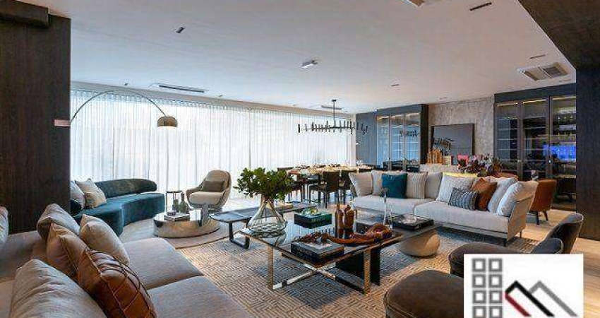 APARTAMENTO 4 DORMITÓRIOS (276,80m²), 4 SUÍTES, TERRAÇO, 4 VAGAS. NASCE UM LINDENBERG INTERNACIONAL NO IBIRAPUERA
