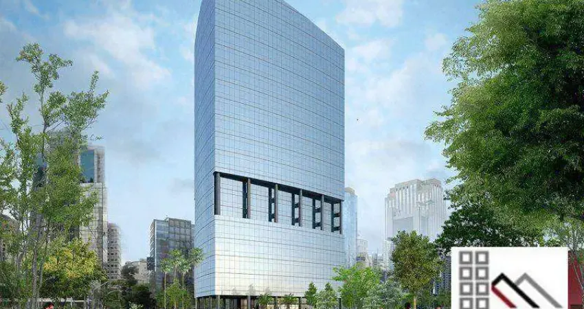 Conjunto comercial (426,42m²), 6 banheiros, mobiliado, 13 vagas. região nobre do itaim bibi