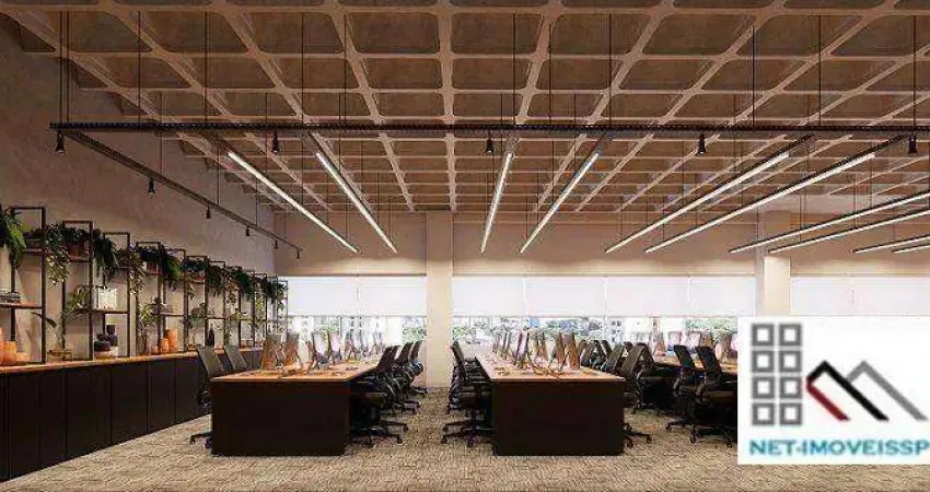 Conjunto comercial (2.120m²), 4 banheiros, mobiliado, 20 vagas. sob medida no conceito plug&play. próximo do fórum trabalhista