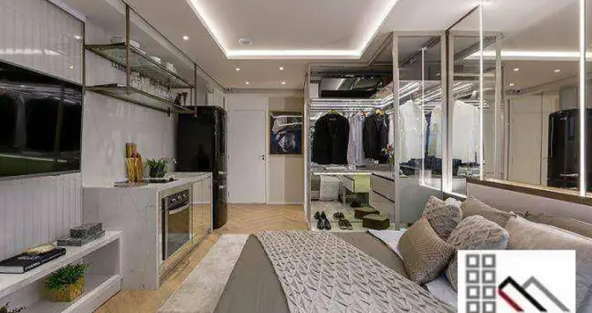 Apartamento 1 dormitórios (37m²), 1 suíte, terraço. ao lado da puc-sp, campus monte alegre