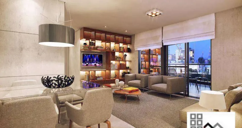 Apartamento 3 dormitórios (92m²), 1 suíte, 2 vagas, terraço. sofisticação no alto da lapa