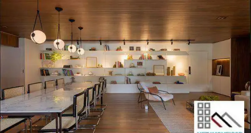 Apartamento 4 dormitório (229,16m²), 4 suítes, terraço, 3 vagas. o ponto alto do brooklin