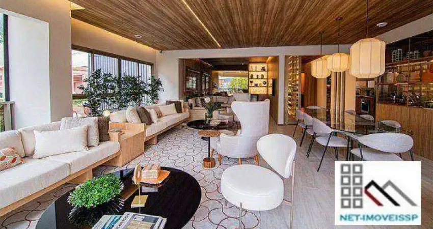 Vende apartamento 4 dormitórios (238m³), 4 suítes, terraço, 4 vagas. alto padrão, sofisticação e exclusividade