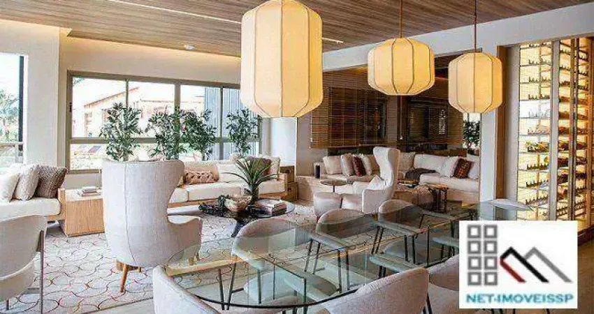 Vende apartamento garden 4 dormitórios (354m³), 4 suítes, terraço, 5 vagas. alto padrão, sofisticação e exclusividade