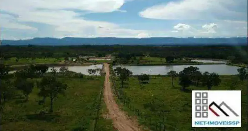 Vende fazenda (1.952 hect), aptidão para agronegócio e exploração minérios