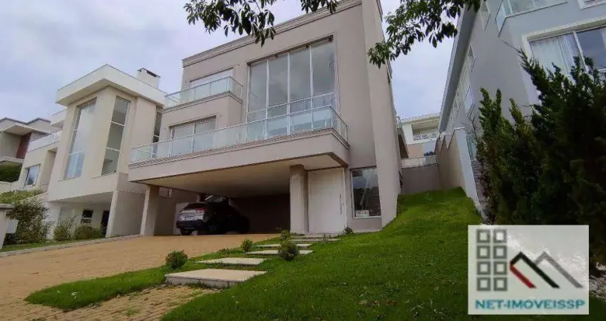 CASA EM CONDOMÍNIO 4 DORMS (430m²), 4 SUÍTES, 6 VAGAS. PERTO DE SÃO PAULO E ESTILO DE VIDA DE INTERIOR