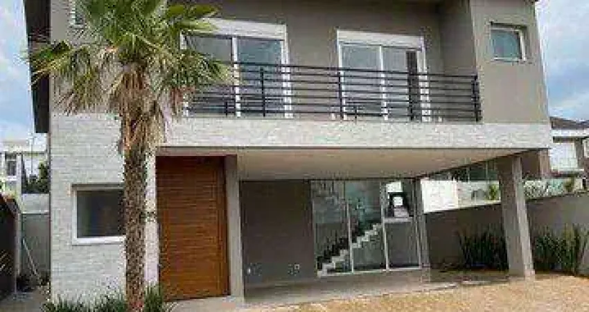 CASA EM CONDOMÍNIO 4 DORMITÓRIOS (390m²),4 SUITES, 4 VAGAS. UM SHOW DE CASA, NOVINHA