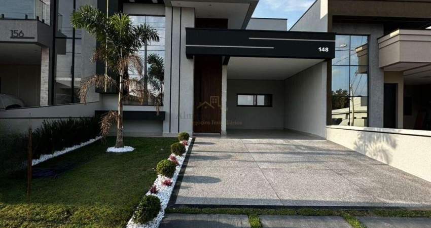 Casa em Condomínio para Venda em Indaiatuba, Loteamento Park Gran Reserve, 3 dormitórios, 3 suítes, 5 banheiros, 3 vagas