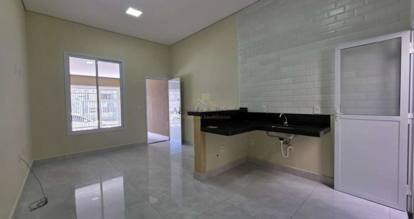 Casa para Locação em Indaiatuba, Jardim União, 2 dormitórios, 1 suíte, 2 banheiros, 1 vaga