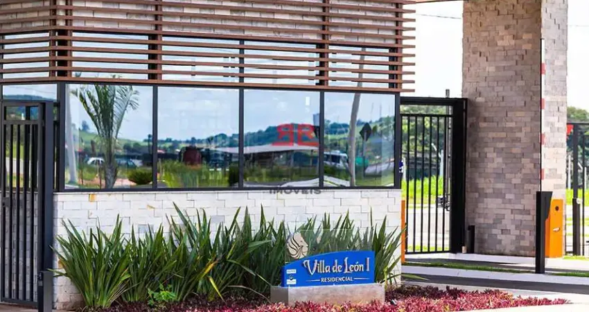 Terreno dos sonhos no condomínio villa de léon i – uma excelente oportunidade!