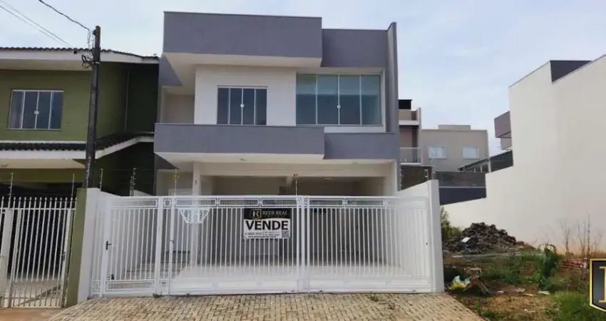 Sobrado para venda em guarapuava, boqueirão, 3 dormitórios, 1 suíte, 2 banheiros, 2 vagas