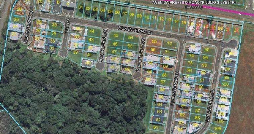 Terreno à venda na Avenida Moacir Julio Silvestre, 4865, Cascavel, Guarapuava