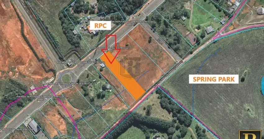 Terreno à venda na Avenida Deputado Cezar Silvestri, 3211, Morro Alto, Guarapuava