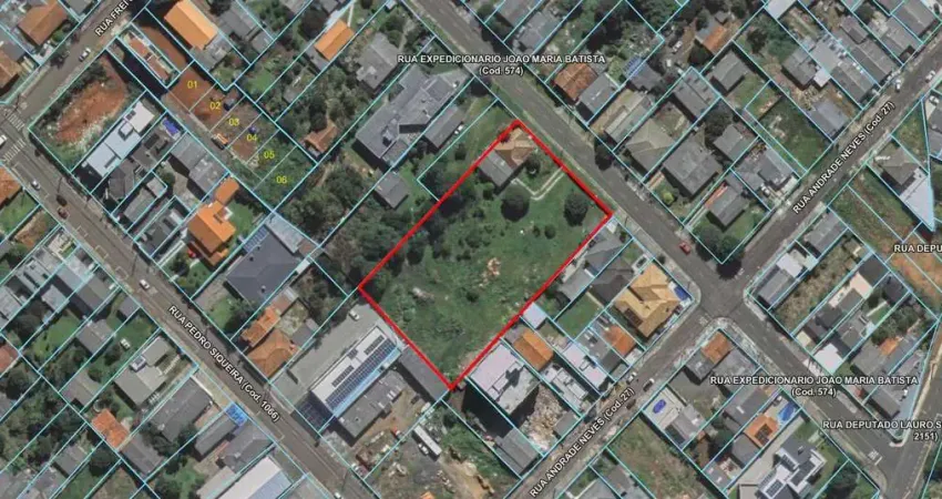Terreno à venda na Rua Expedicionário João Maria Batista, Santana, Guarapuava