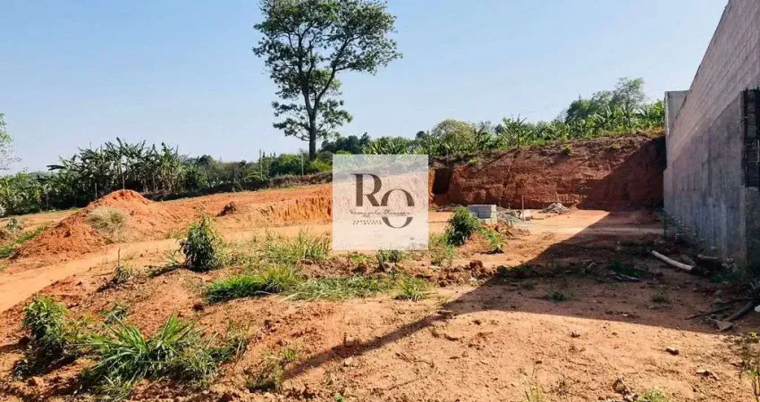 Lindo terreno oportunidade com 562,50 já com platô - jardim são nicolau/ atibaia