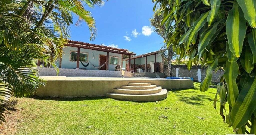 Linda casa nova estilo chácara com lote 1680 metros 3 dormitórios (1 suíte)