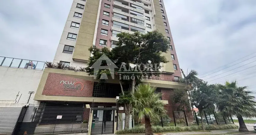 Apartamento  para locação com churrasqueira, 2 dormitórios , 62 m - novo mundo- curitiba pr
