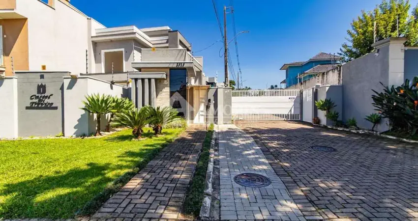 Sobrado á venda em condomínio fechado, com 3 suítes,198m , umbara, curitiba - pr