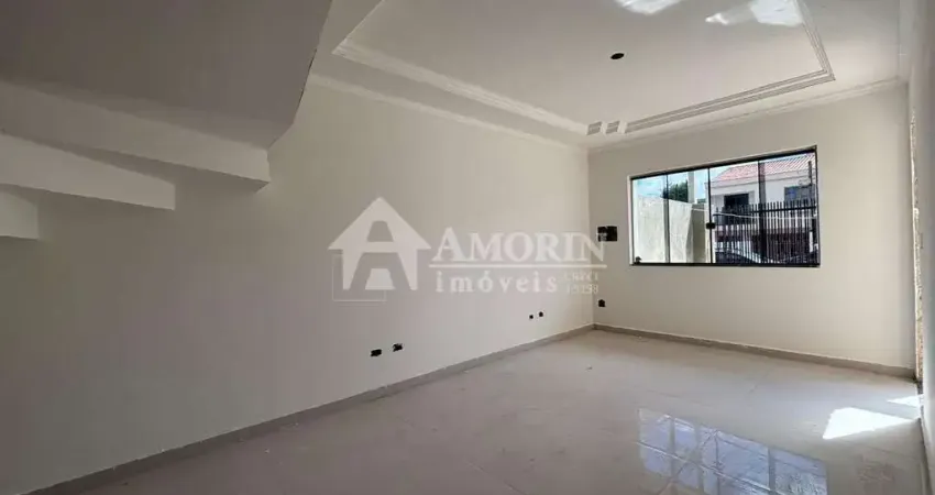 Sobrado com 122,88 m , 3 dormitórios  1 suite , sacada, aceita imóvel.