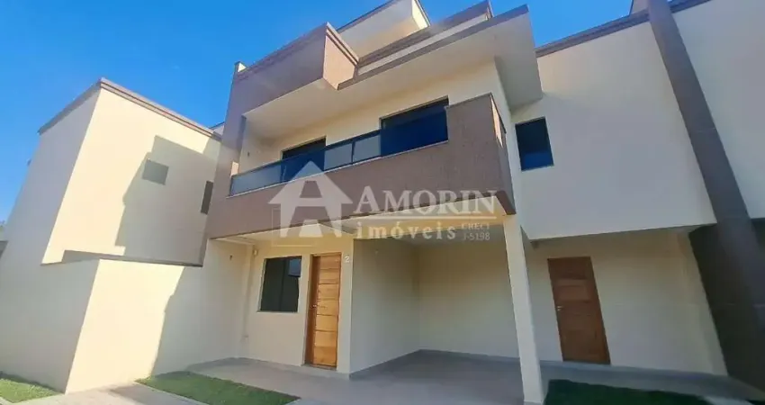 Sobrado com 3 dormitórios à venda, santa felicidade, curitiba - pr