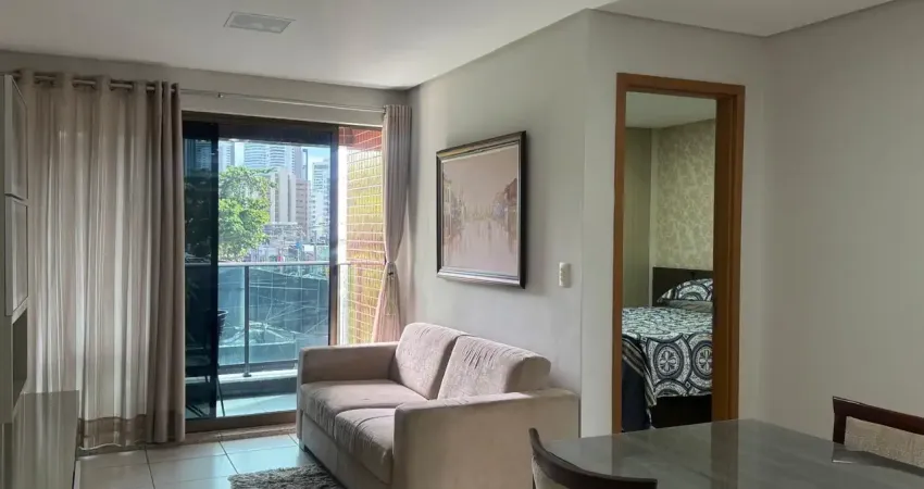 Excelente apartamento mobiliado com 2 quartos em Cabo Branco