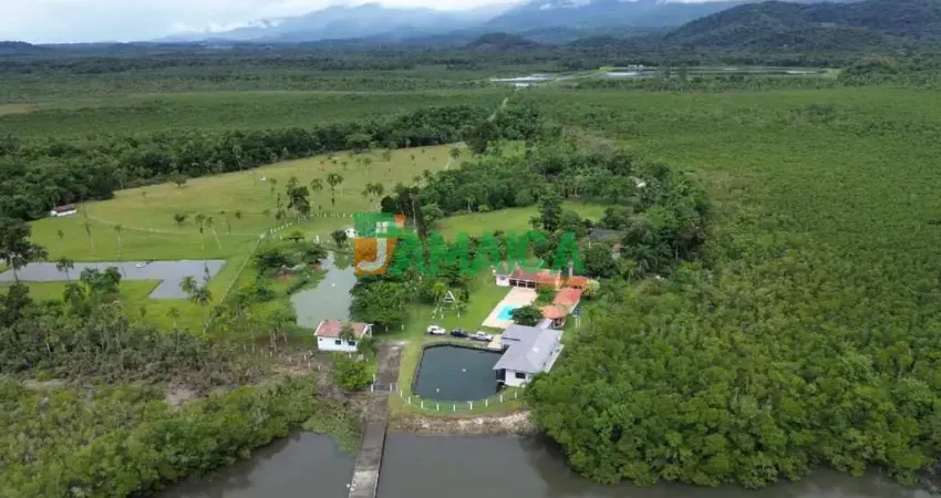 Oportunidade única na ilha da barrinha - baía de paranaguá / alexandra - 36,3 hectares com casa sede de 216 m² - 5258