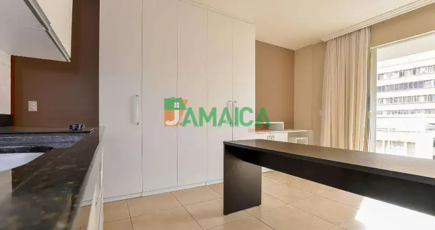 Studio com 1 dormitório para alugar, 31 m²  - centro - curitiba/pr
