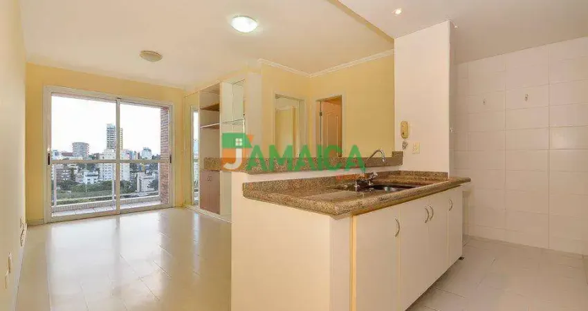 Apartamento com 1 dormitório para alugar, 45 m²- batel - curitiba/pr