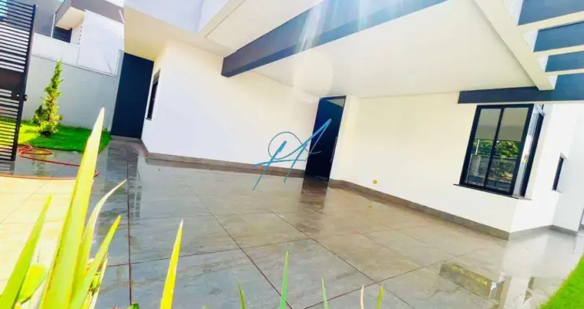 Casa à venda em maringá, jardim dias ii, com 3 quartos, com 129 m²