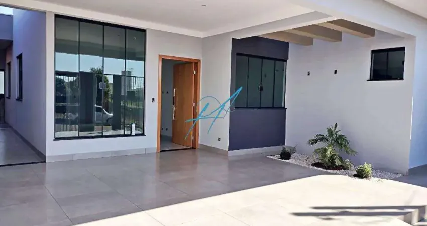 Casa à venda em maringá, jardim mediterraneo, com 3 quartos, com 127 m²