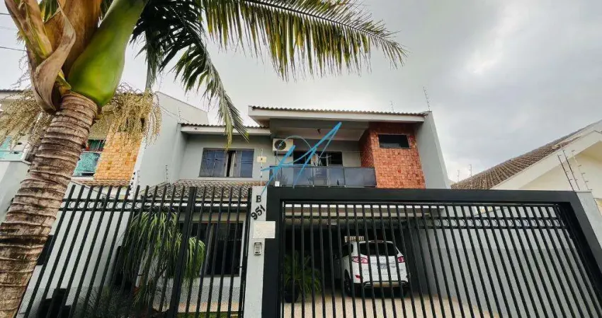 Sobrado à venda em Maringá, Jardim Real, com 4 quartos, com 234 m²